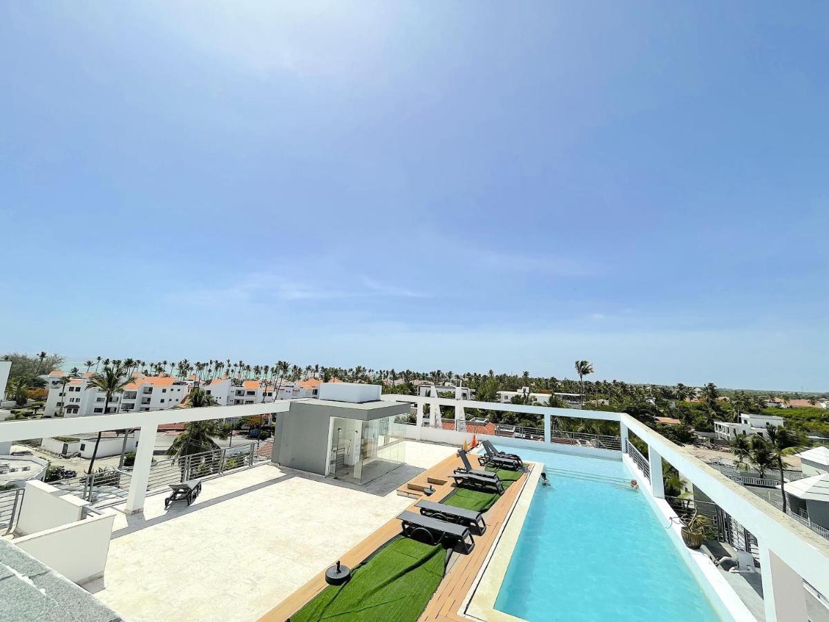 Rooftop Pool Ducassi Studio Suites Deluxe Hotel Beach Club & Spa Punta Cana Exterior photo